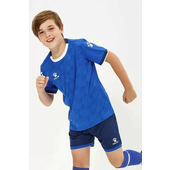 Детская футбольная форма KELME Динамо Москва Short-sleeved football suit синяя