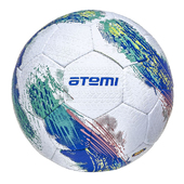 Мяч футбольный Atemi GALAXY резина белый (5)