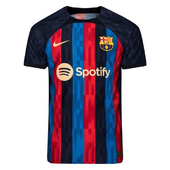 Барселона футболка аутентичная домашняя 22-23