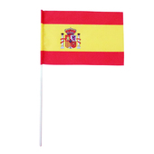 Испания флаг маленький 14х21см