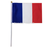 Франция флаг маленький 14х21см