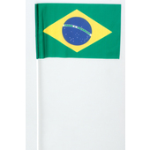Бразилия флаг маленький 14х21см