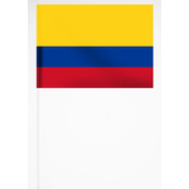 Колумбия флаг маленький 14х21см