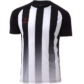 Футболка игровая Jogel Camp Striped Jersey белый/черный