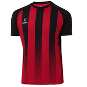 Футболка игровая Jogel Camp Striped Jersey красный/черный