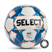 Мяч футзальный Select Futsal Mimas IMS бел/син/оранж №4