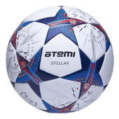 Мяч футбольный Atemi STELLAR бел/син/оранж (5)